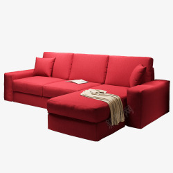 小户型沙发现代简约布艺沙发组合素材