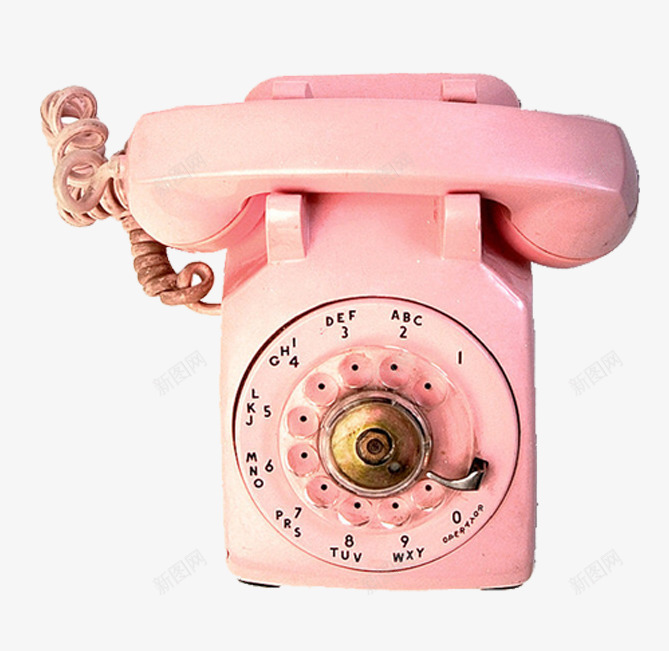 复古电话机png免抠素材_88icon https://88icon.com 少女风电话机 电话 粉色电话机 老式话机