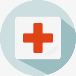 医疗药品海报红十字医院图标矢量图高清图片