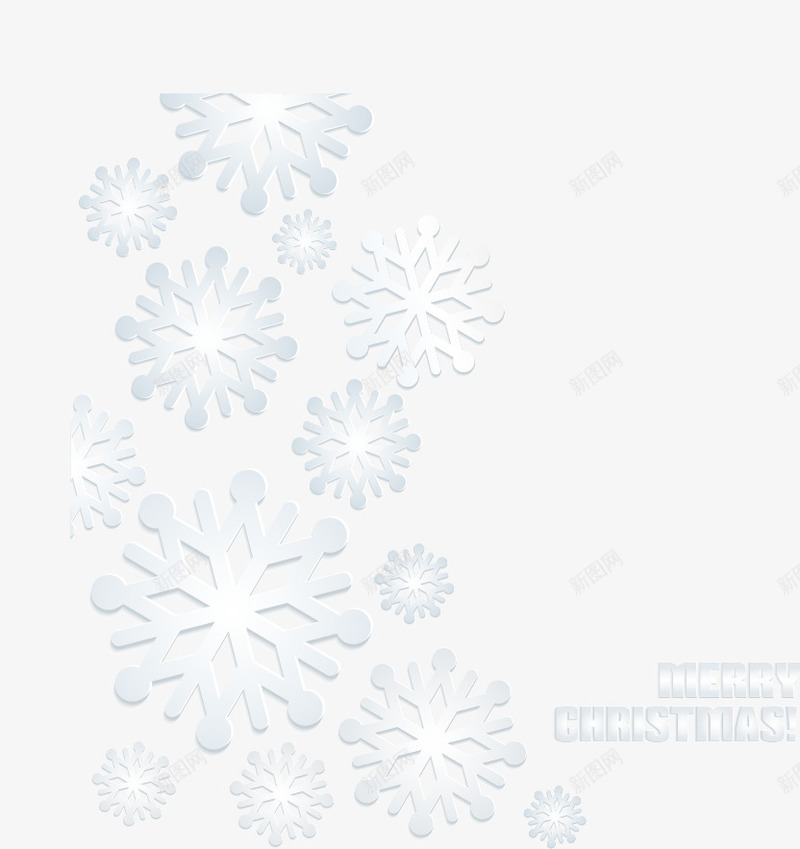 灰色雪花片背景png免抠素材_88icon https://88icon.com 免扣png素材 免费png素材 圣诞节贺卡 新年贺卡 白色光效 雪花片