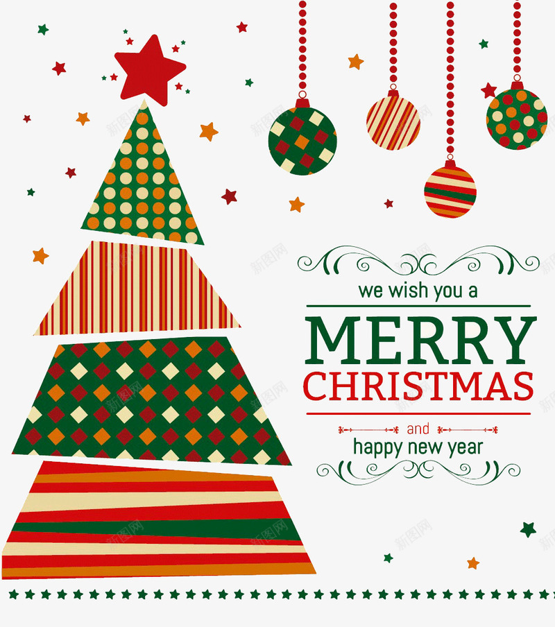 圣诞树的愿望背景png免抠素材_88icon https://88icon.com 三角形 卡通圣诞 圣诞树 手绘圣诞 星星 装饰图案