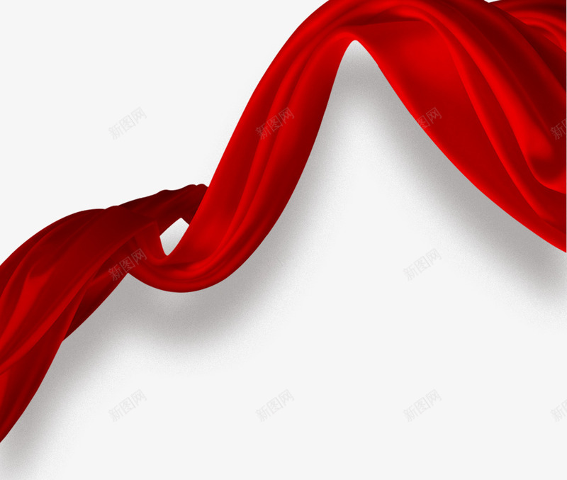 红色绸带红绸png免抠素材_88icon https://88icon.com 喜庆素材 新图网 红色素材 红色绸带 绸带 飘带