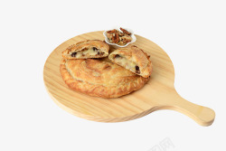 木板上的煎饼素材