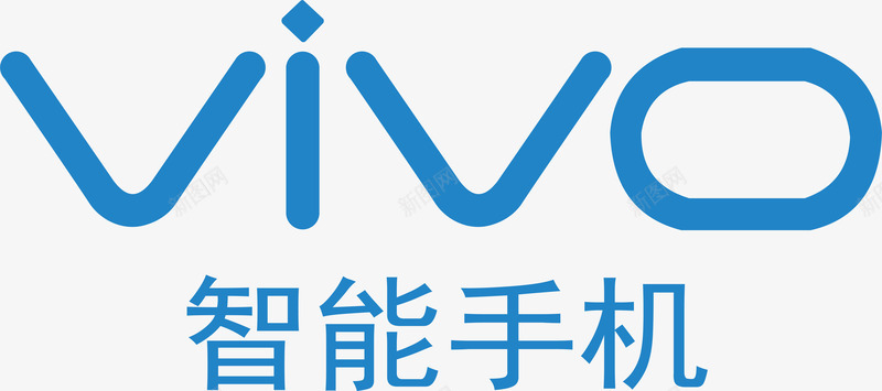 扁平化手机图标设计VIVO手机logo图标图标