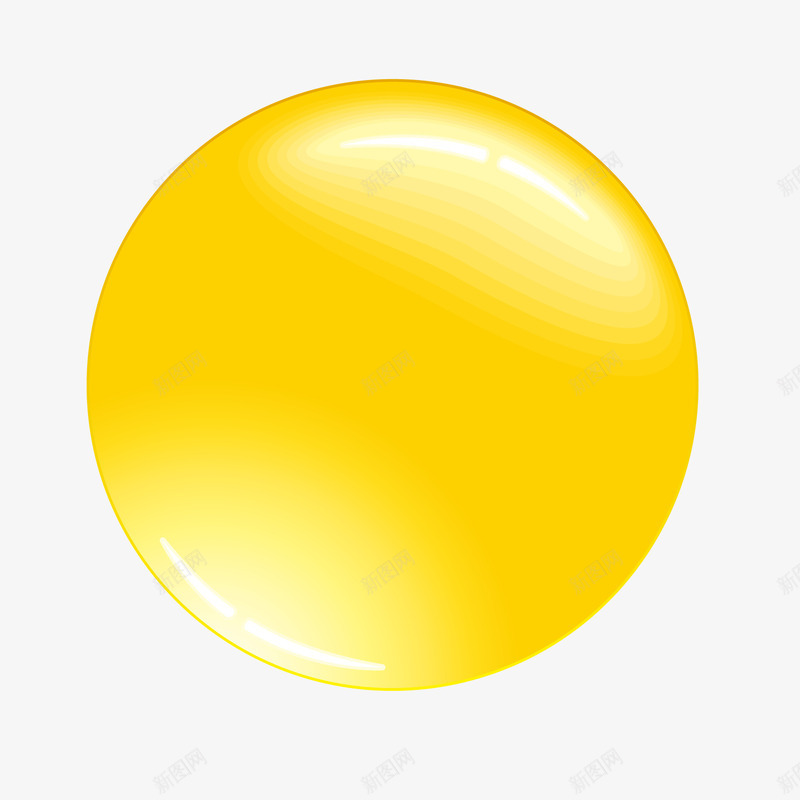 3D圆球png免抠素材_88icon https://88icon.com 3D 3D圆球 圆球 彩蛋 玩具 玩具球 球 球的矢量图 立体 立体彩球 黄球 黄色 黄色的 黄色的玩具球 黄色的球