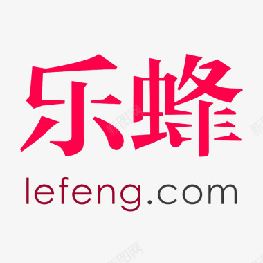 乐蜂网网络科技logo创意图标图标