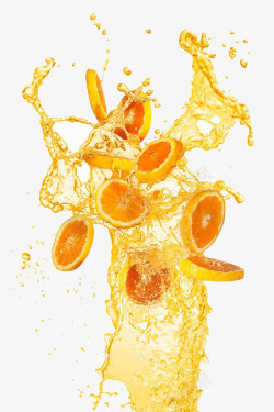 飞溅的橙汁好看的飞溅的橙汁高清图片