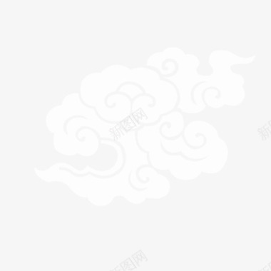 中国酒祥云图标图标