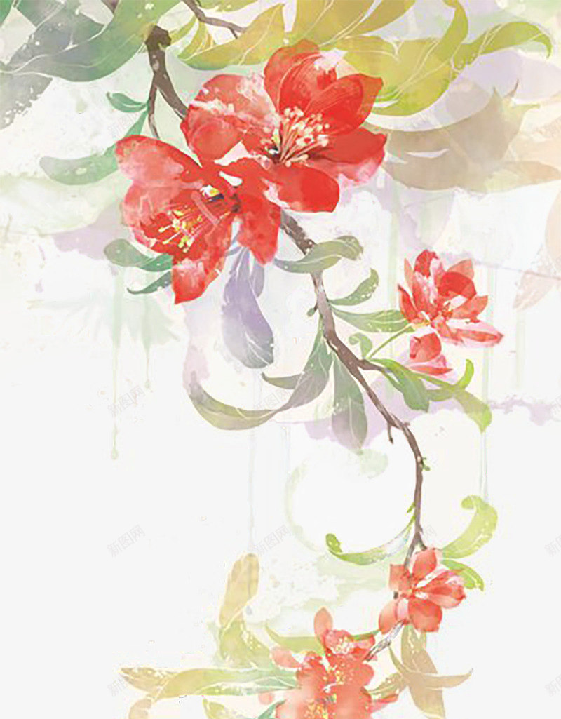 大气唯美水墨花朵元素png免抠素材_88icon https://88icon.com 元素 免扣 唯美 水墨 素材 艺术