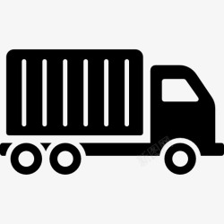 运输和交货货车图标高清图片