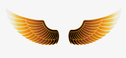 金属翅膀金鹰飞翔翅膀高清图片