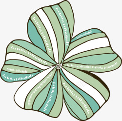 文艺清新花草花环海报装饰素材