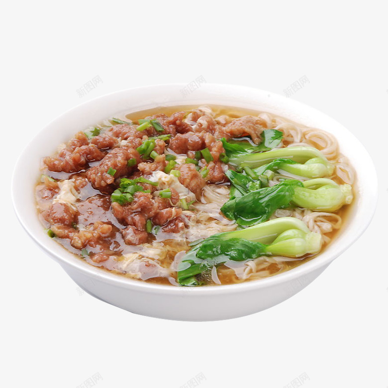 肉末青菜面条png免抠素材_88icon https://88icon.com 主食 产品实物 汤面 汤面碗 肉末 青菜 面 面条