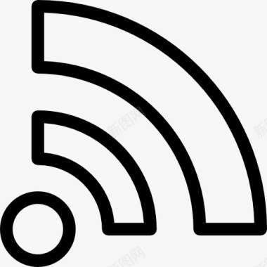 无线网络无线互联网连接符号图标图标