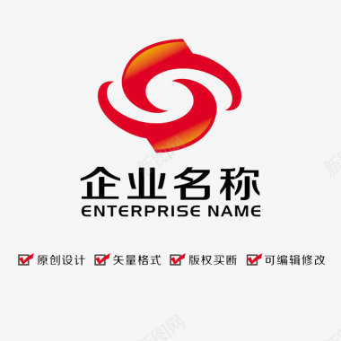 东华大学红色logo网络科技logo创意图标图标