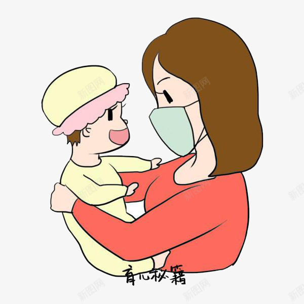 戴口罩抱着小孩的妈妈png免抠素材_88icon https://88icon.com 卡通 卫生 口罩 安全 带口罩的人 手绘 过滤 阻碍 预防