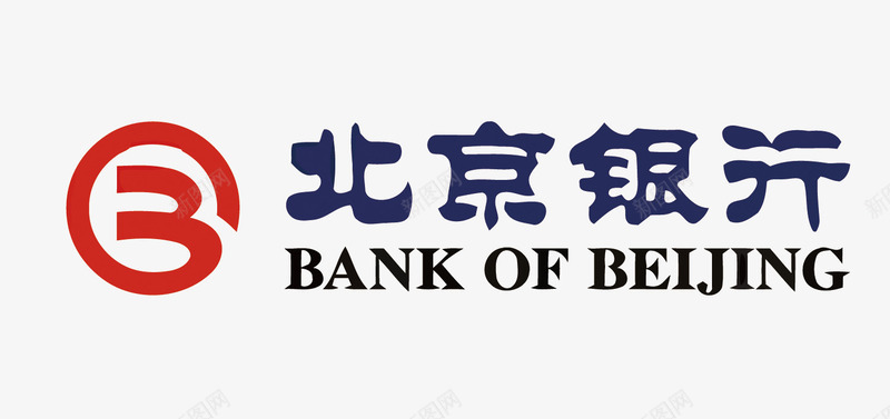 金融北京银行LOGO矢量图图标图标