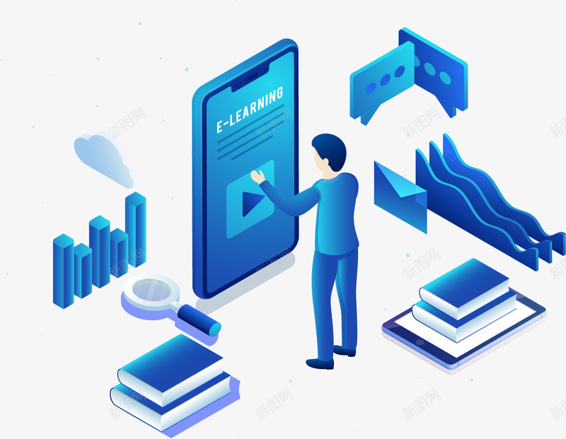 科技25D等距等轴测图插画矢量图ai免抠素材_88icon https://88icon.com 25D 人物 手机 测图矢量插画 科技 等距等轴 矢量图