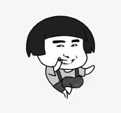 红动中国logo卡通表情包开口笑猥琐高清图片