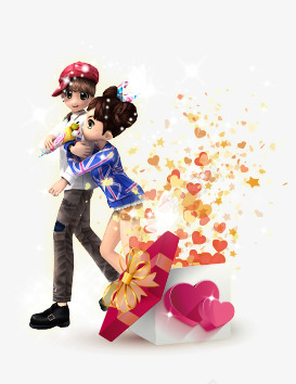 可爱有爱情侣劲舞人物png免抠素材_88icon https://88icon.com 人物 劲舞 可爱 情侣