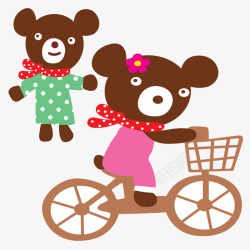 骑车的小熊骑车的小熊高清图片