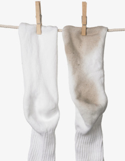 袜子晾晒素材