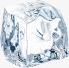 装饰冰块冰块透明冰块图标小装饰图标