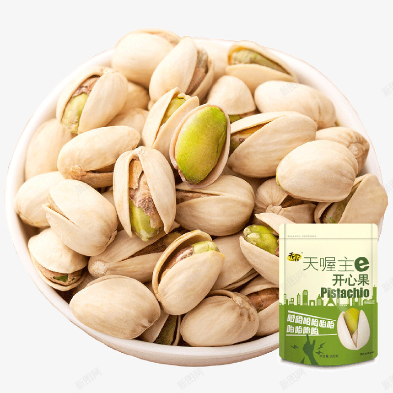 一盘开心果png免抠素材_88icon https://88icon.com png 坚果 开心果 盘子
