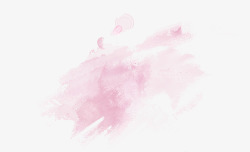 红色彩绘粉红色水彩肌理笔刷图高清图片