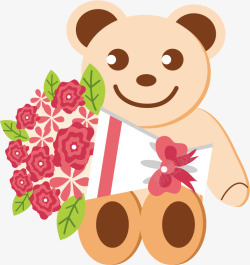 可爱泰迪熊素材