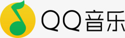 黄色音乐qq音乐标志矢量图图标高清图片