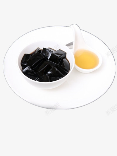 龟苓膏甜品png免抠素材_88icon https://88icon.com 果冻 烧仙草 甜食 美食 食物 龟苓膏