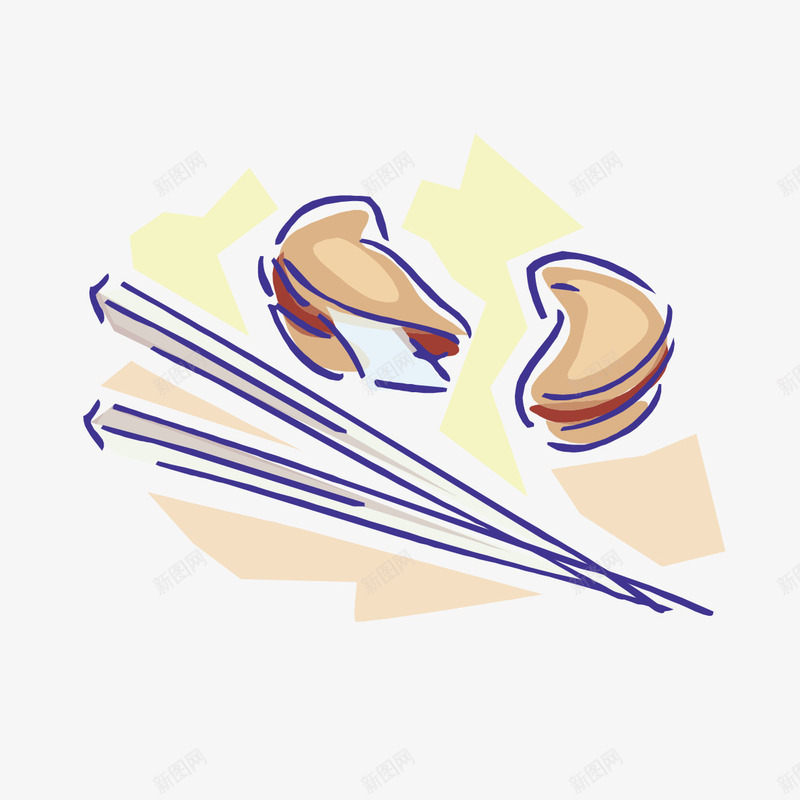 手绘筷子和海鲜图案png免抠素材_88icon https://88icon.com 图案 手绘 手绘筷子和海鲜图案 海鲜 筷子