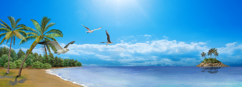 蓝色海水夏威夷海滩手绘人物png免抠素材_88icon https://88icon.com 人物 夏威夷 海水 海滩 蓝色