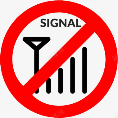 夜视网络无网络信号标志图标图标