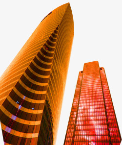 繁华都市的高楼大厦环境渲染素材