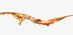 金色大气液体效果元素素材