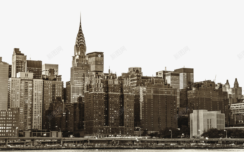 纽约城市高楼林立png免抠素材_88icon https://88icon.com 旅游风景照片 著名建筑