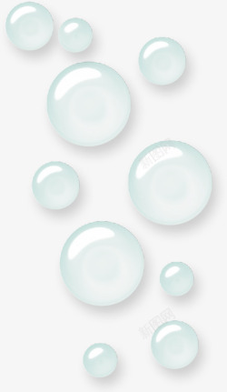 水珠漂浮物泡泡高清图片