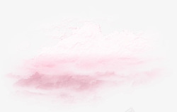 粉色云层素材