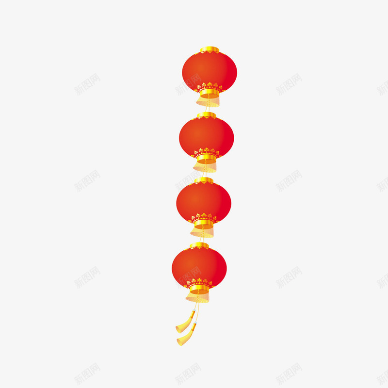 灯笼红色png免抠素材_88icon https://88icon.com 中国风 元宵 元旦快乐 庆典 红色灯笼 节日