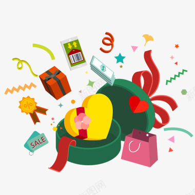 欢乐欢乐礼盒主题图标图标