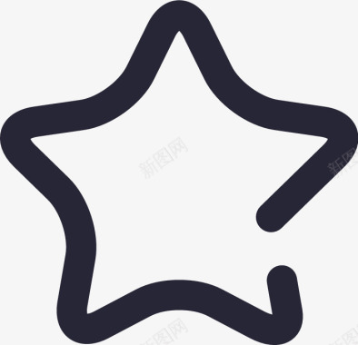 旅游标志星星icon矢量图图标图标