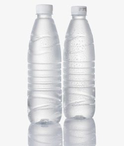 水瓶样机带水珠的矿泉水瓶高清图片