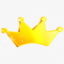 王冠金色的皇冠图标图标