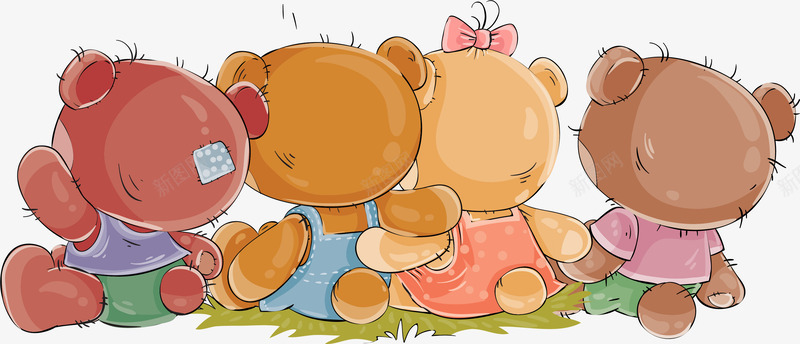 褐色卡通小熊伙伴装饰图案png免抠素材_88icon https://88icon.com 伙伴 免抠PNG 卡通 小熊 装饰图案 褐色