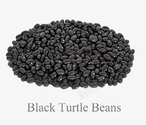 BlackTurtleBeanspng免抠素材_88icon https://88icon.com 巴西坚果 腕豆 谷类 黑乌龟豆