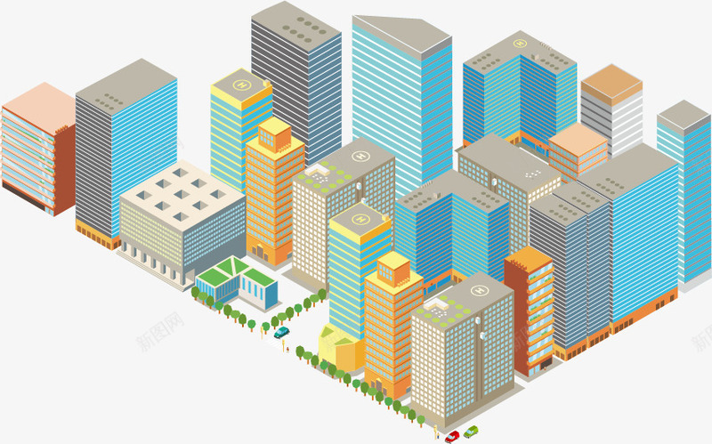 建筑高楼城镇都市地产公路招牌树矢量图ai免抠素材_88icon https://88icon.com 公路 地产 城镇 招牌 树木 高楼 矢量图