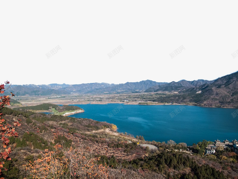 昌平十三陵水库风景png免抠素材_88icon https://88icon.com 北京 旅游 景点 著名 风景