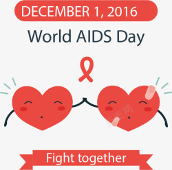 艾滋病日宣传素材